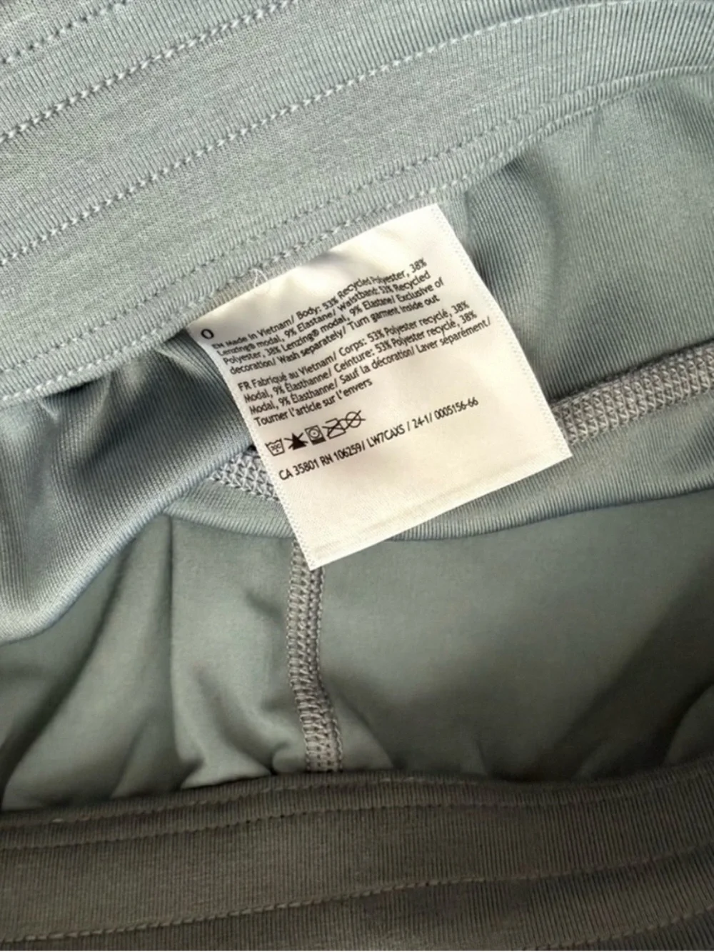 Lululemon Softstreme High-Rise Short 4” Belgian Blue